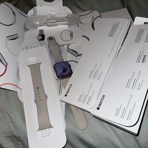 Genuine Apple Watch Starlight Sport Band M/L